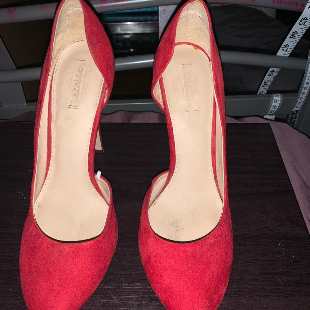 Red high heels